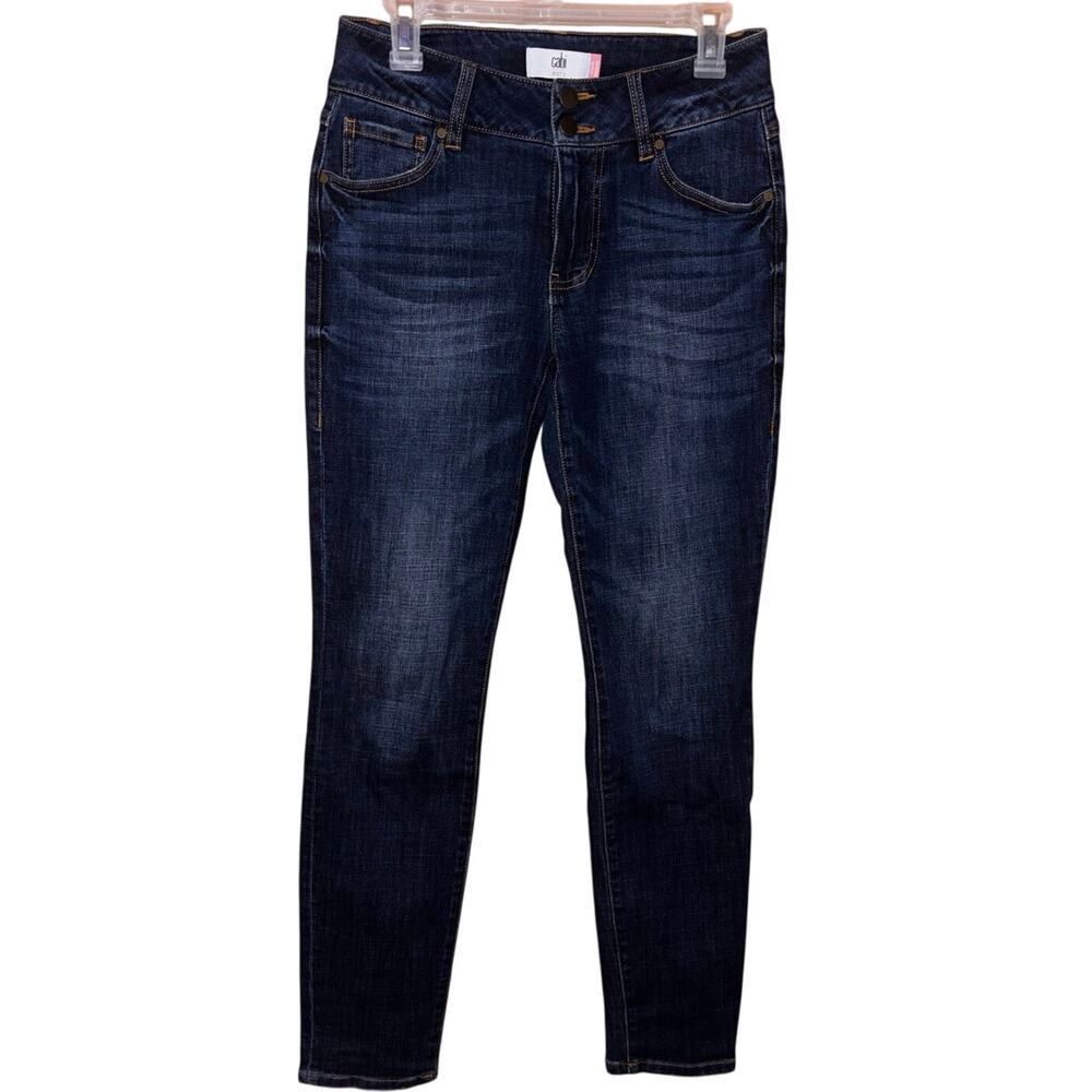Cabi jeans women’s dark wash cinch skinny pants (size 4) NWOT